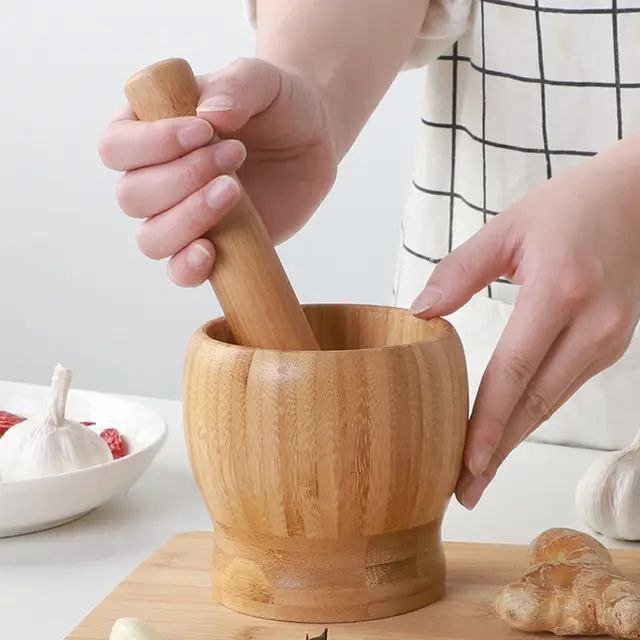 هاون چوبی